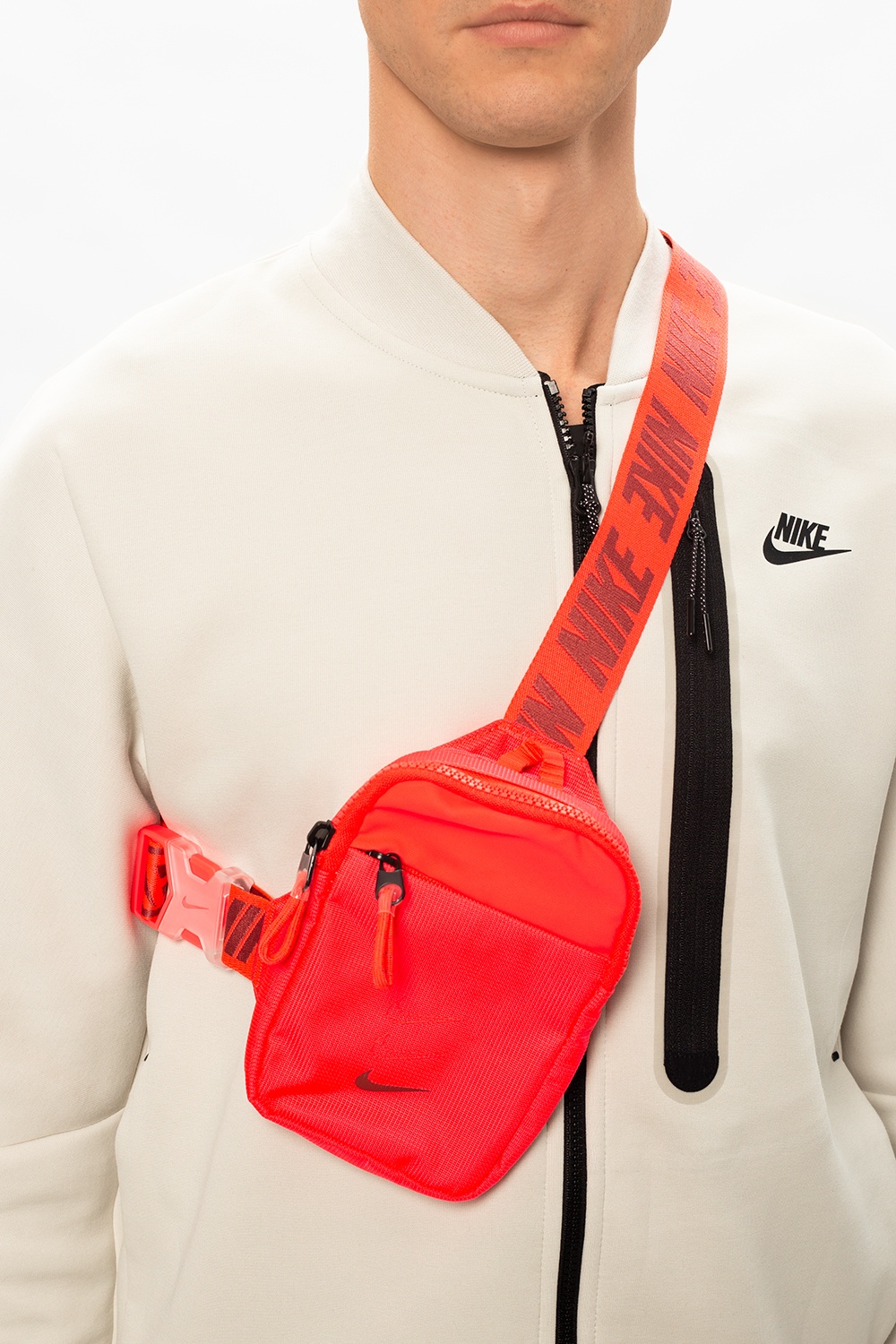 Nike belt bag red hot sale